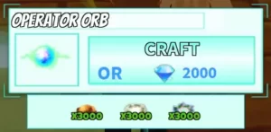 Roblox BR All Star Tower Defense Law Operator Orb Custo