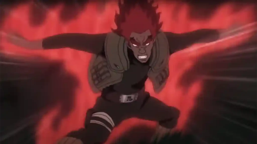 Might Guy me batalha contra Madara