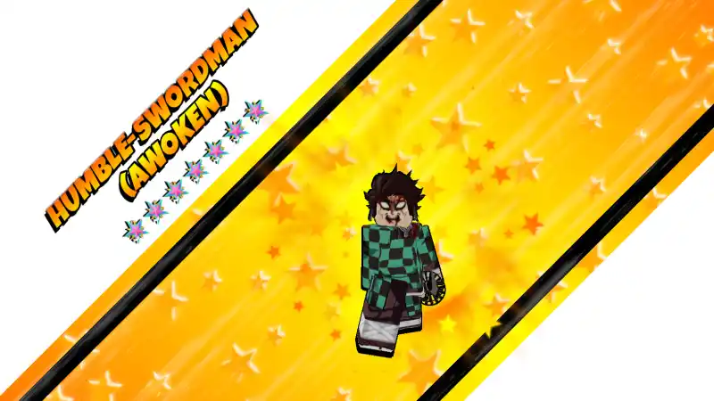 Humble Swordman (Awoken) Tanjiro astd robloxbr - summon