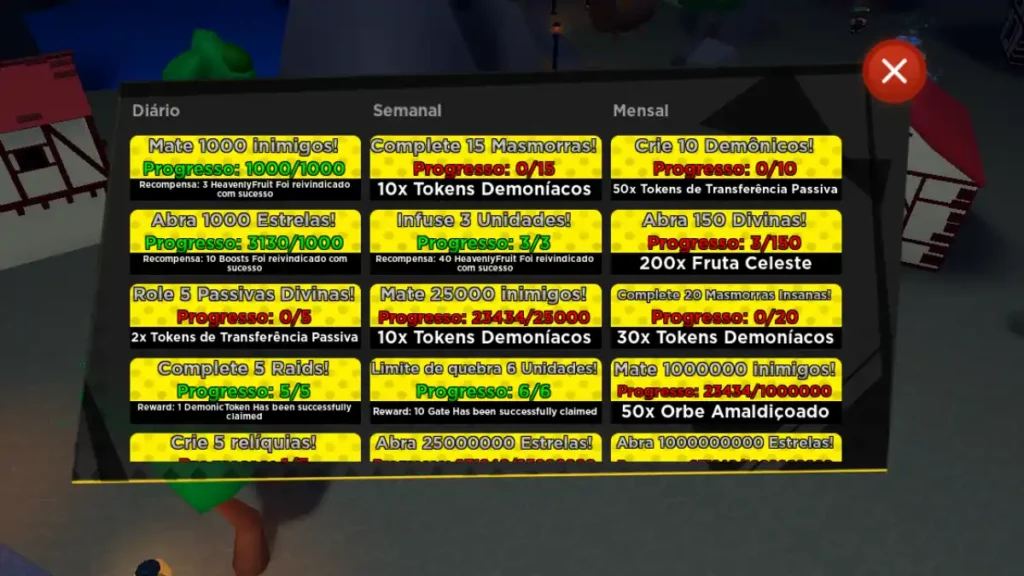 quadro de tarefas mapa 32