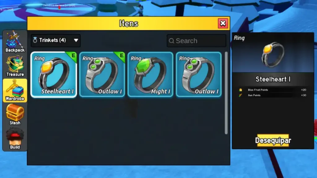 Itens Blox Fruits: como funciona o novo sistema de Trinkets e Data